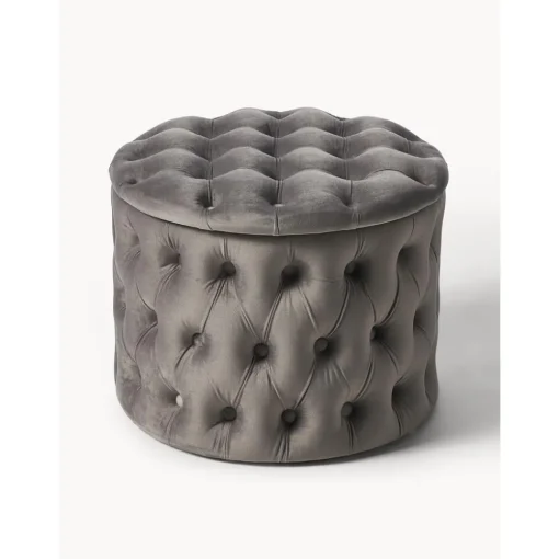 Pouf Contenitore In Velluto Chiara*Westwing Collection Fashion