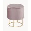 Pouf Contenitore In Velluto Polina*Bizzotto Hot
