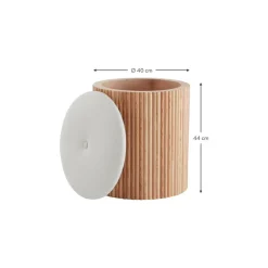 Pouf Imbottito Contenitore Darwin*Jotex Outlet