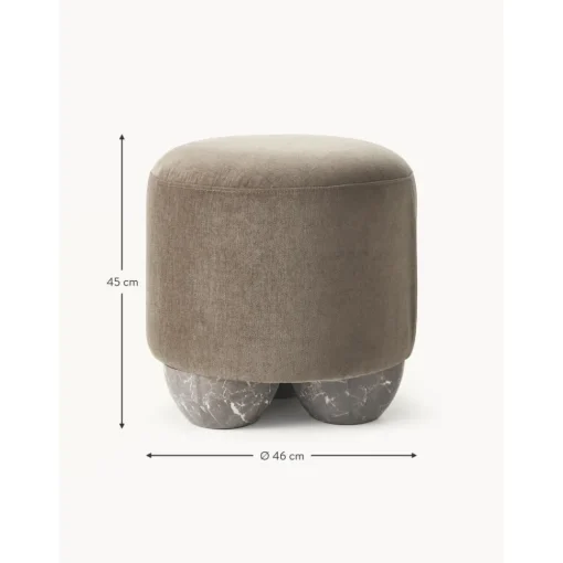Pouf Imbottito In Tessuto Lino*Westwing Collection Sale