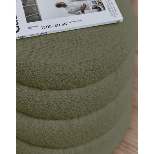 Pouf In Boucle Alto*Westwing Collection Clearance