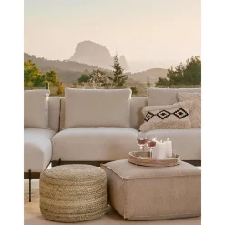 Pouf In Juta Fatto A Mano Bono*Westwing Collection Outlet