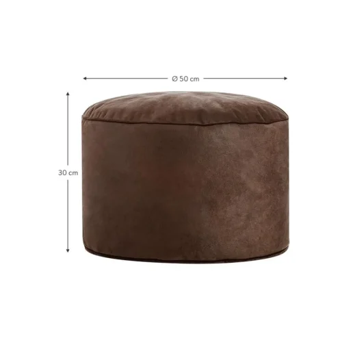 Pouf In Similpelle Cuba*Magma Discount