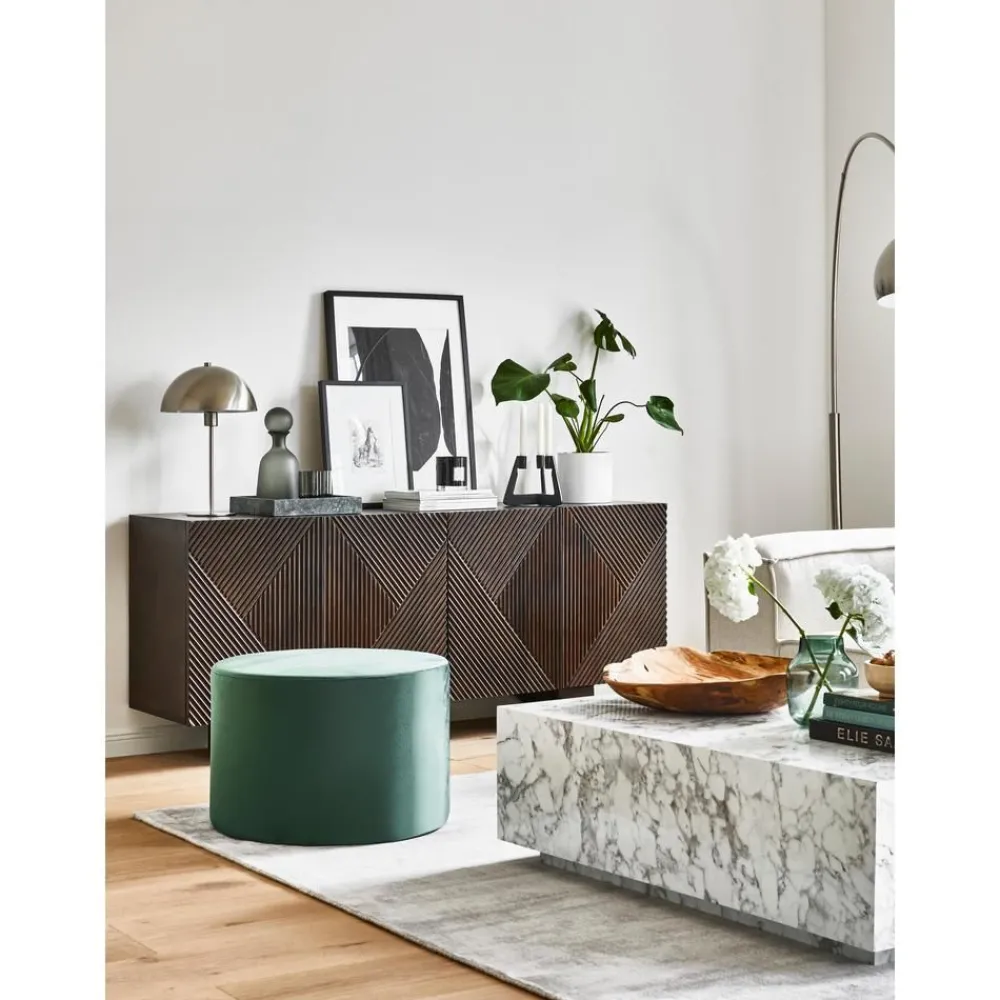 Pouf In Velluto Daisy*Westwing Collection Sale