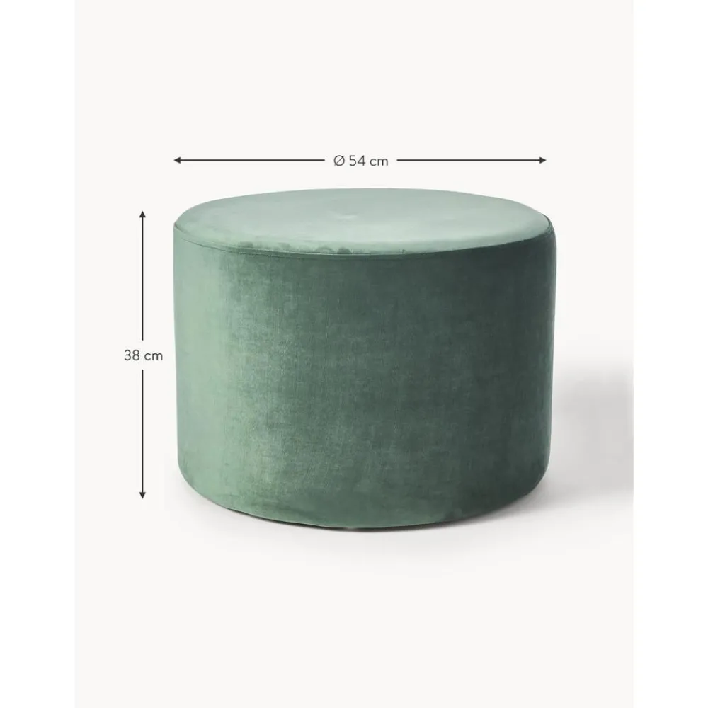 Pouf In Velluto Daisy*Westwing Collection Sale