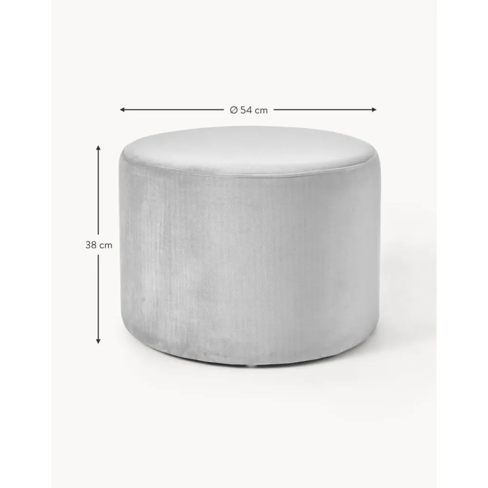 Pouf In Velluto Daisy*Westwing Collection Online
