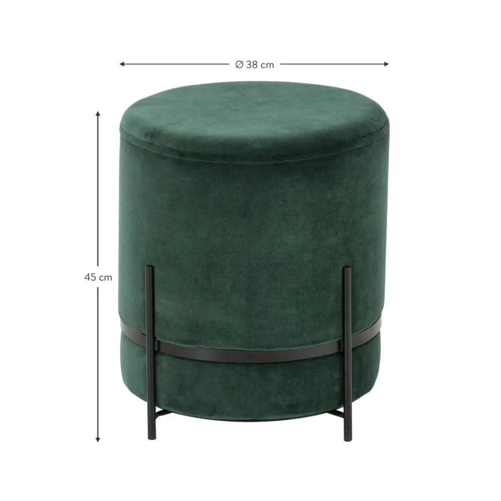 Pouf In Velluto Haven*Westwing Collection Sale