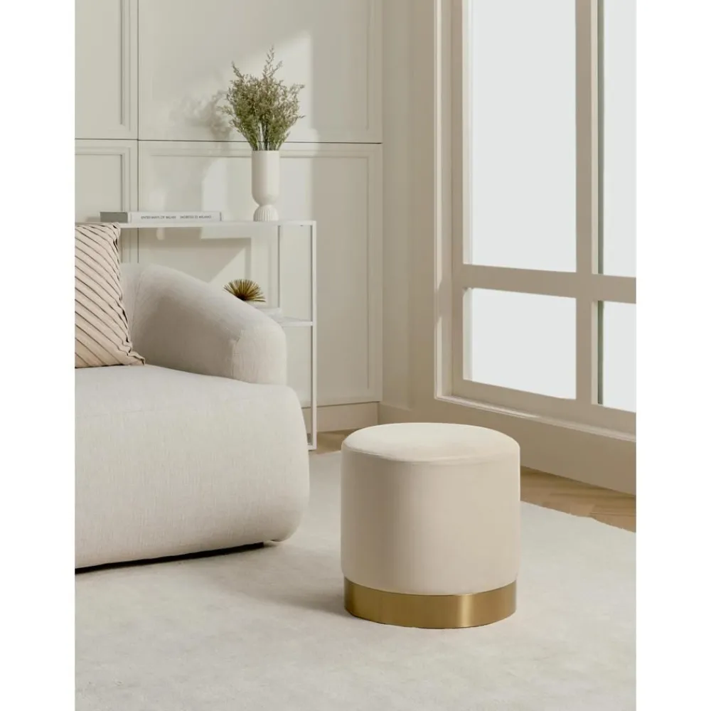 Pouf In Velluto Orchid*Westwing Collection Best