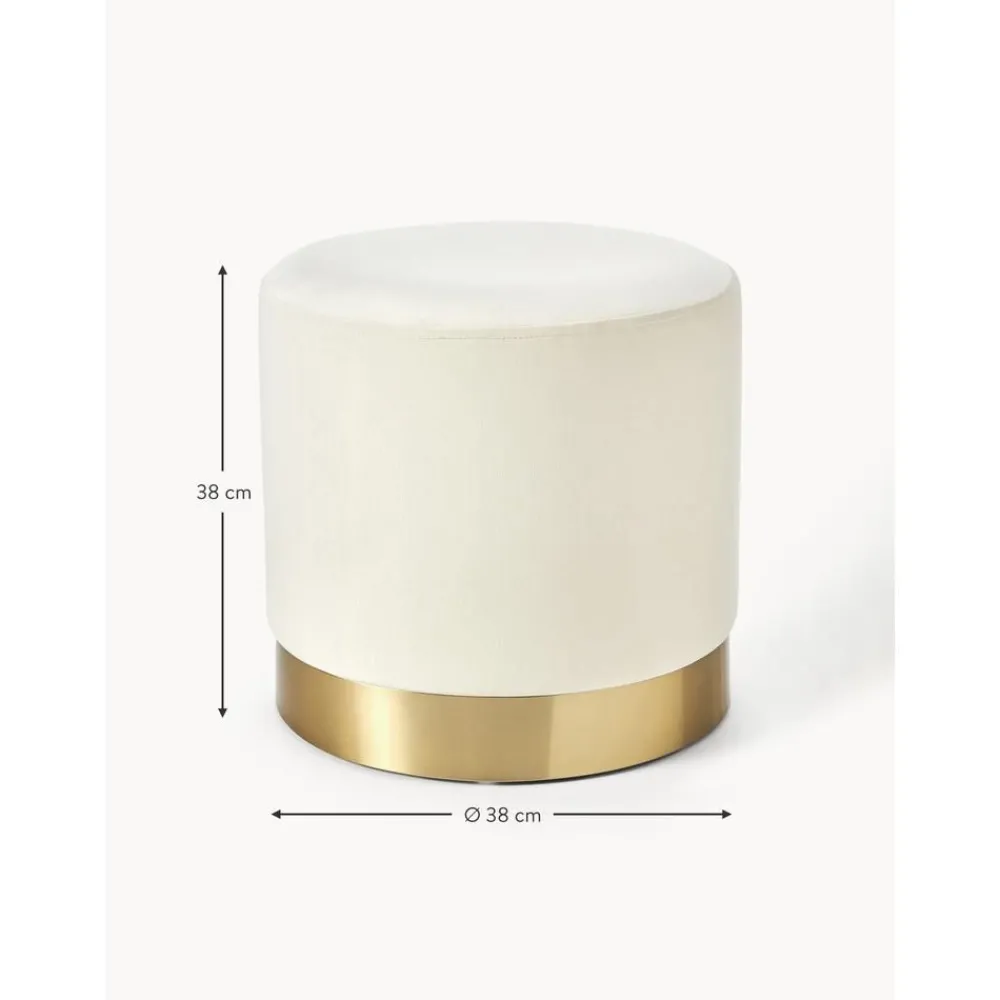 Pouf In Velluto Orchid*Westwing Collection Best