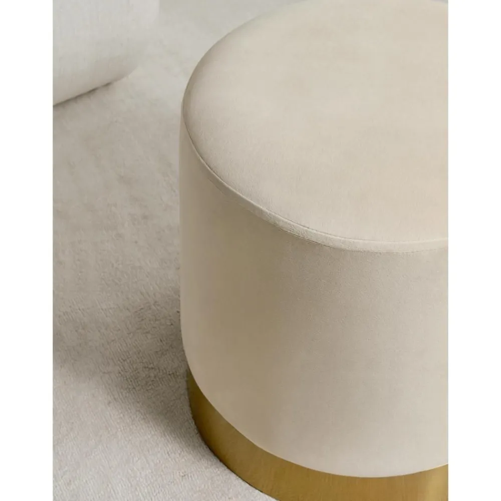 Pouf In Velluto Orchid*Westwing Collection Best