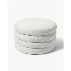 Pouf Xl Contenitore In Boucle Alto*Westwing Collection Clearance
