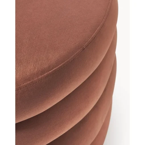 Pouf Xl Contenitore In Velluto Alto*Westwing Collection New