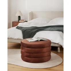 Pouf Xl Contenitore In Velluto Alto*Westwing Collection New
