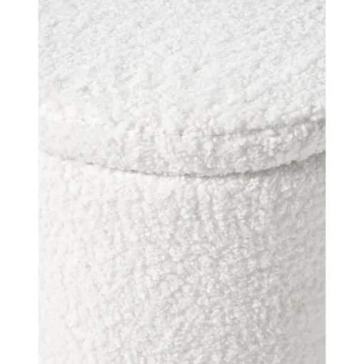 Pouf Xl In Tessuto Teddy Con Vano Contenitore Alida*Westwing Collection Online