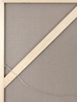 Quadero Dipinto A Mano Con Cornice In Legno Goldplay