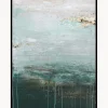 Quadro Dipinto A Mano Con Cornice In Legno Gradient Grace