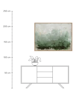 Quadro Dipinto A Mano Con Cornice In Legno New Story
