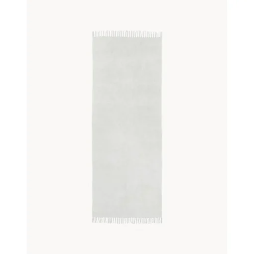 Runner In Cotone Fatto A Mano Con Frange Daya*Westwing Collection New