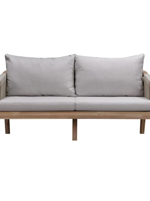 Salotto Da Giardino In Legno Di Acacia Lu 4 Pz