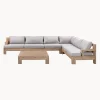Salotto Da Giardino In Legno Di Acacia Joshua 4 Pz