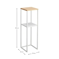 Scaffale Con Piano In Legno Di Bambu Tower*Yamazaki New