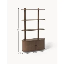 Scaffale Da Parete Con Fronte Scanalato Calary*Westwing Collection Sale