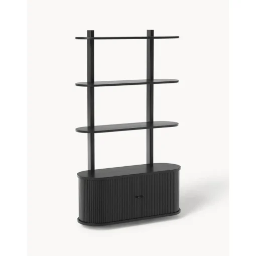Scaffale Da Parete In Legno Con Frontale Scanalato Calary*Westwing Collection Clearance