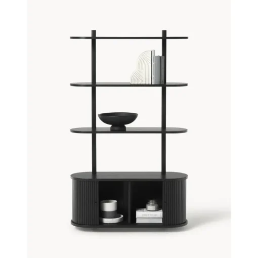 Scaffale Da Parete In Legno Con Frontale Scanalato Calary*Westwing Collection Clearance