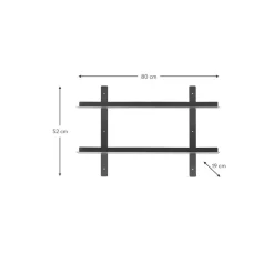 Scaffale Da Parete In Metallo Tag*House Doctor Outlet