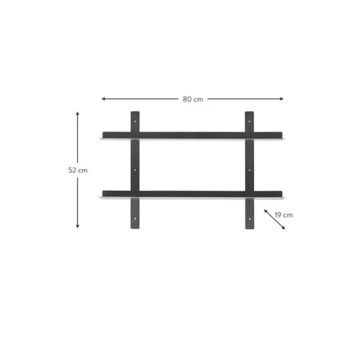 Scaffale Da Parete In Metallo Tag*House Doctor Outlet
