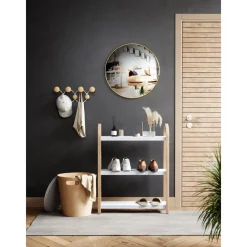 Scaffale In Metallo Con Struttura In Legno Bellwood*Umbra Outlet