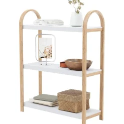 Scaffale In Metallo Con Struttura In Legno Bellwood*Umbra Outlet