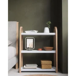 Scaffale In Metallo Con Struttura In Legno Bellwood*Umbra Outlet