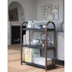 Scaffale In Metallo Con Struttura In Legno Bellwood*Umbra Outlet