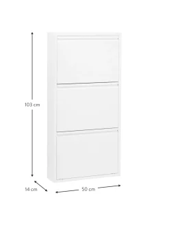 Scarpiera Da Parete Con Scomparti A Ribalta Caruso