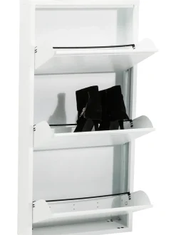 Scarpiera Da Parete Con Scomparti A Ribalta Caruso