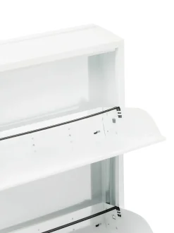 Scarpiera Da Parete Con Scomparti A Ribalta Caruso