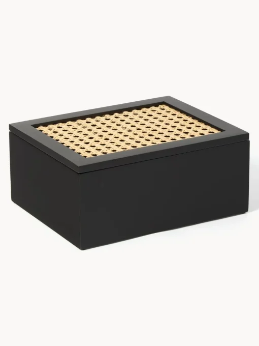 Scatola Portaoggetti Con Intreccio Viennese Carina