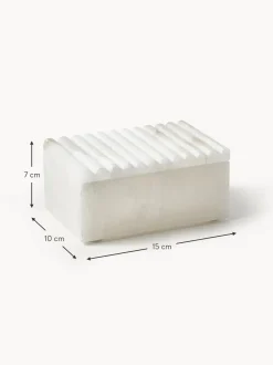 Scatola Portaoggetti Jutta Con Coperchio Scanalato