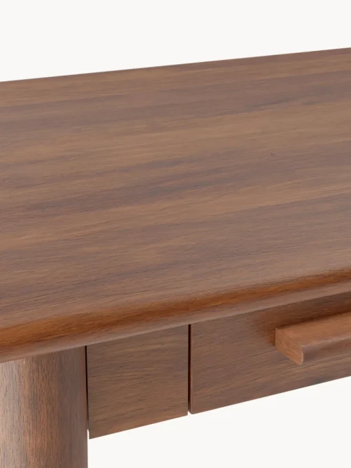 Scrivania In Legno Di Mango Massiccio Con Cassetti Paul