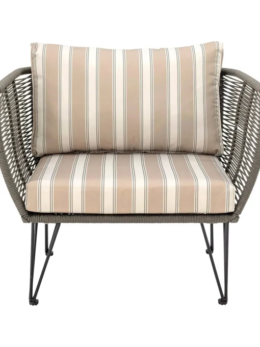 Sedia A Poltrona Intrecciata Da Giardino Mundo