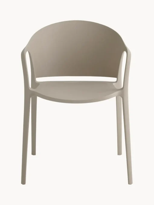 Sedia Con Braccioli In Plastica Monti 2 Pz