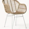 Sedia Con Braccioli In Polirattan Costa 2 Pz