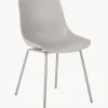 Sedia Con Gambe In Metallo Dave 2 Pz