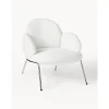 Sedia Da Cocktail In Boucle Con Piedini In Metallo Luan*Westwing Collection New