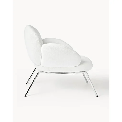 Sedia Da Cocktail In Boucle Con Piedini In Metallo Luan*Westwing Collection New