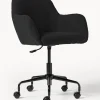 Sedia Da Scrivania In Boucle Lucie