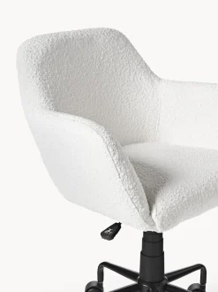 Sedia Da Scrivania In Boucle Lucie