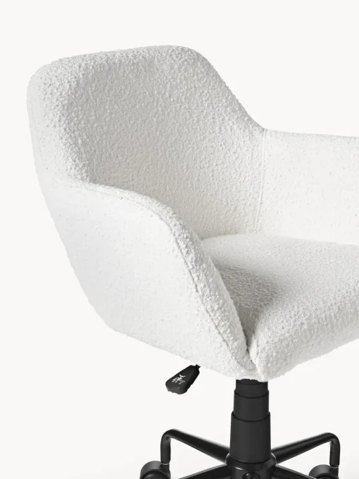 Sedia Da Scrivania In Boucle Lucie