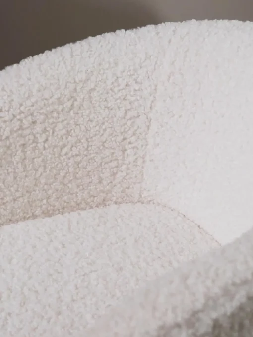 Sedia Da Scrivania In Teddy Emmie, Regolabile In Altezza